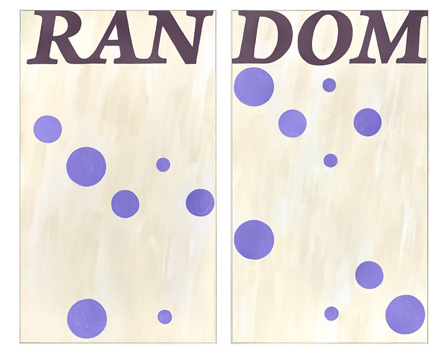 Grande Prédelle (random), Agnès Thurnauer