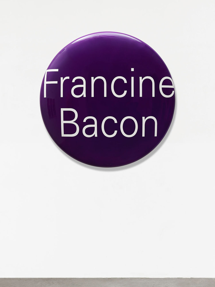 Portrait Grandeur Nature (Francine Bacon), Agnès Thurnauer