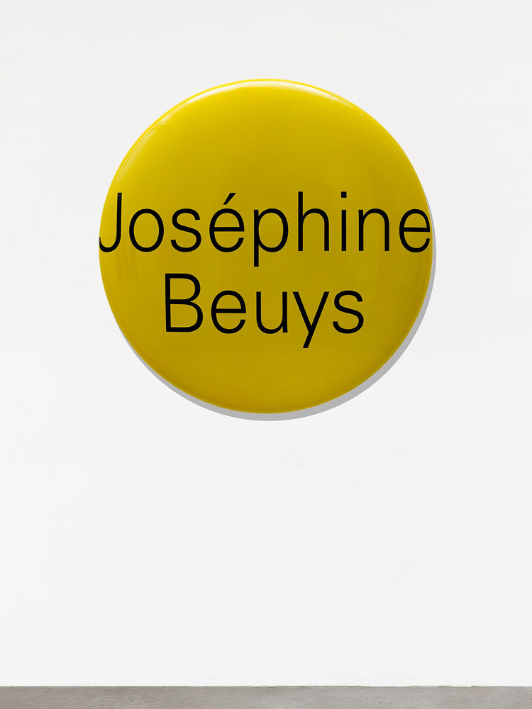 Portrait Grandeur Nature (Joséphine Beuys), Agnès Thurnauer