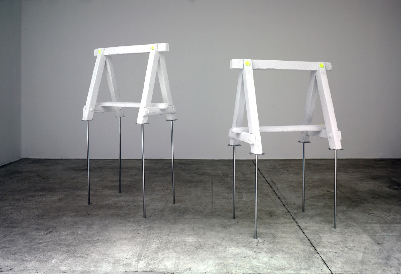 sans titre (treteaux), Didier Marcel