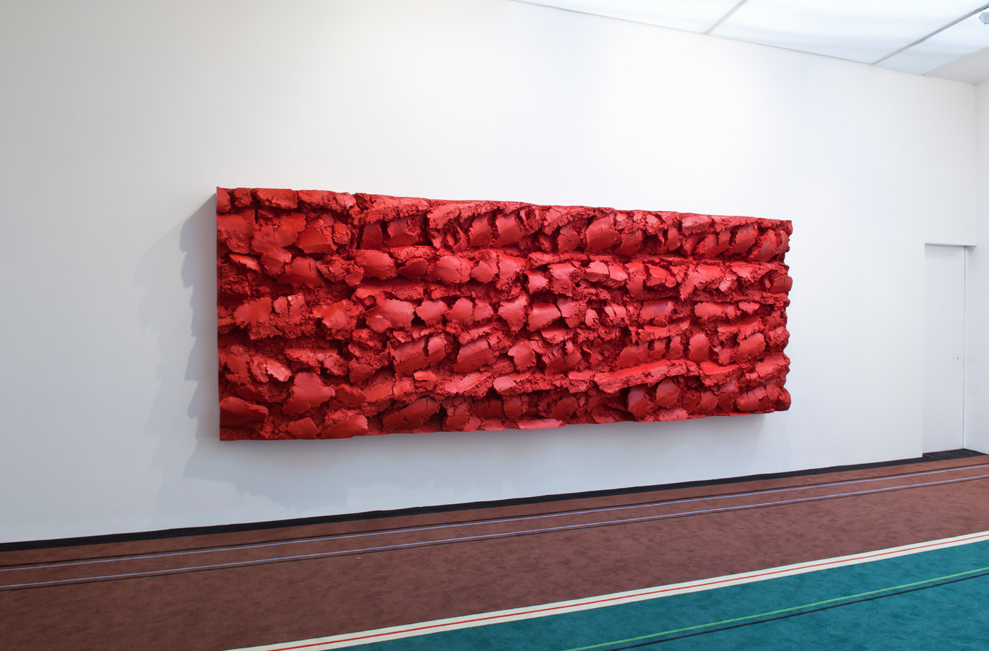 sans titre (labour rouge) MAMVP, Didier Marcel