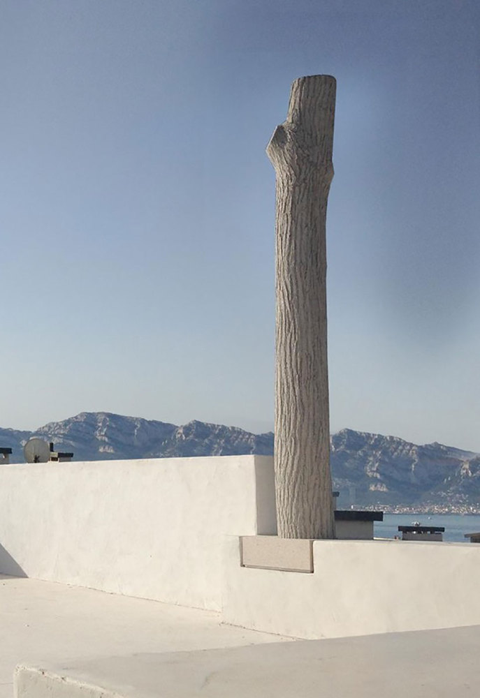 Statue d'arbre, Didier Marcel