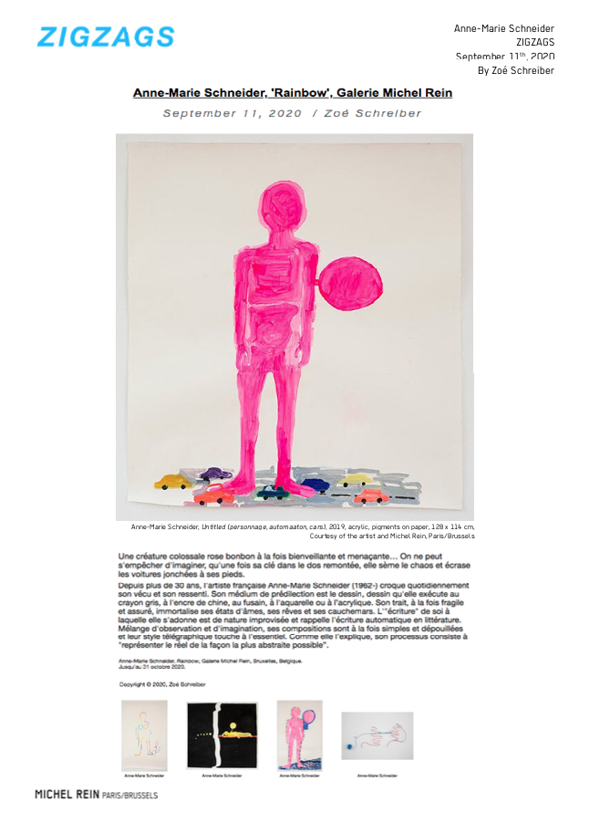 Anne-Marie Schneider - Zigzags