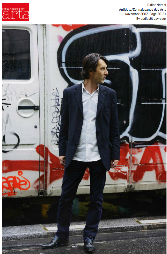 Didier Marcel - Connaissance des Arts - hors série : Antidote