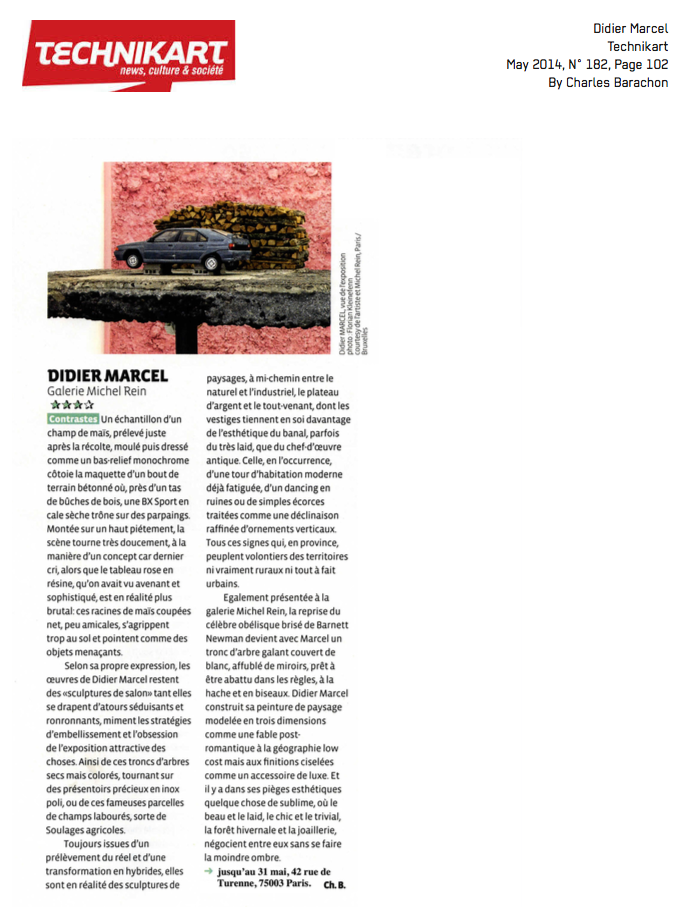 Didier Marcel - Technikart